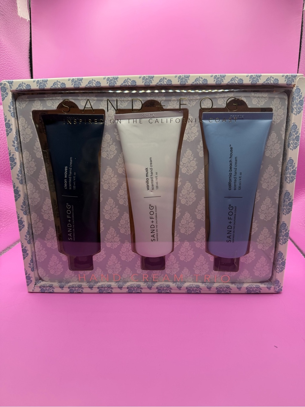 Sand + Fog  Hand Cream Trio - California Coast